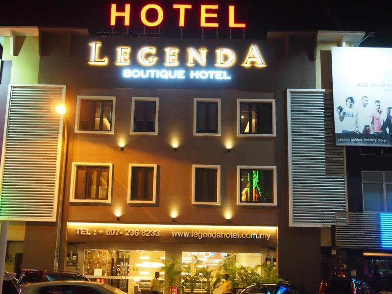 Hotel Zamburger Legenda Johor Bahru Buitenkant foto